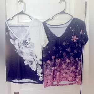 Lot 2 tshirts women’s medium